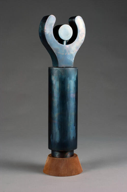 "Keeper" Steel, Wood, Spring 2022
