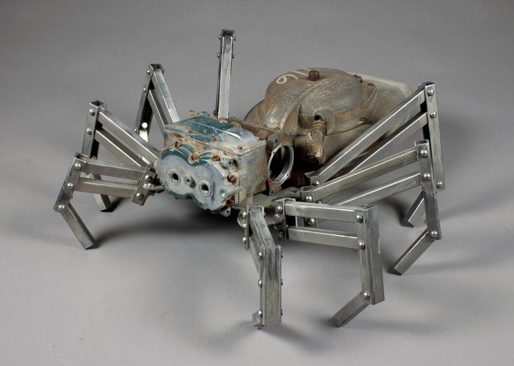 "Spider" Steel, Boat Motor, Fall 2021