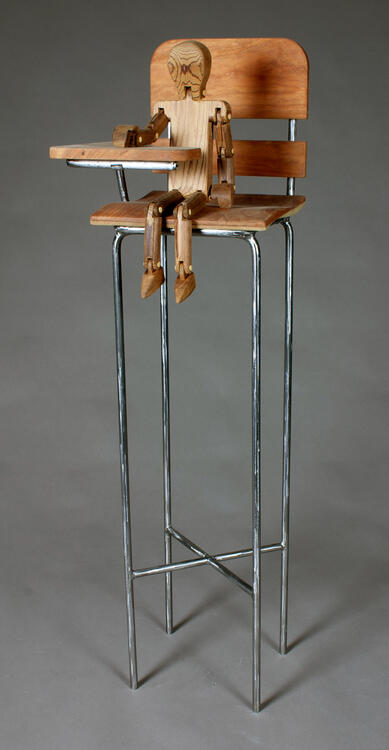 "Solitude" Steel, Wood, Fall 2021